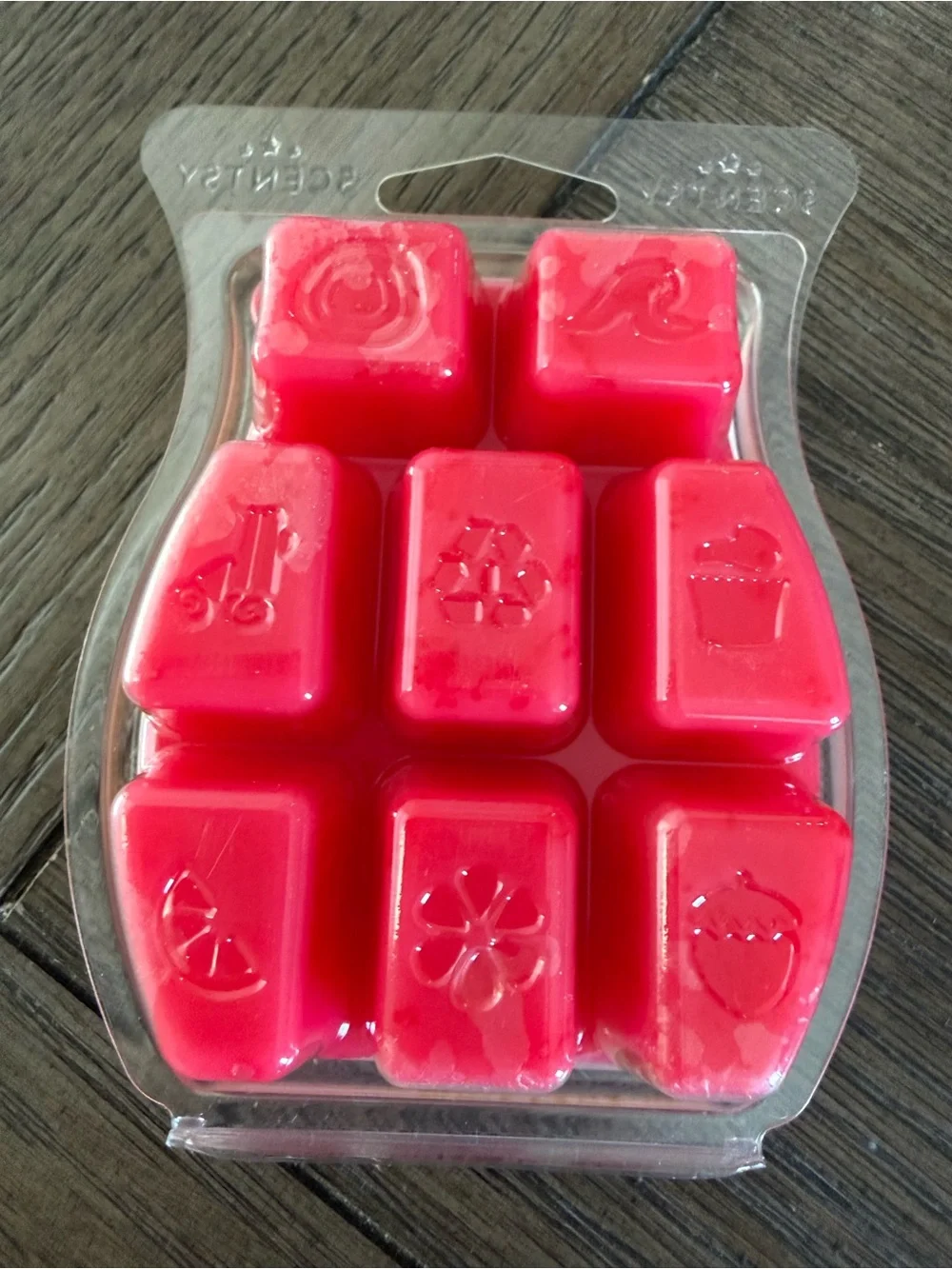 Scentsy Pink Rhubarb Sugar Wax Bar Retired Discontinued